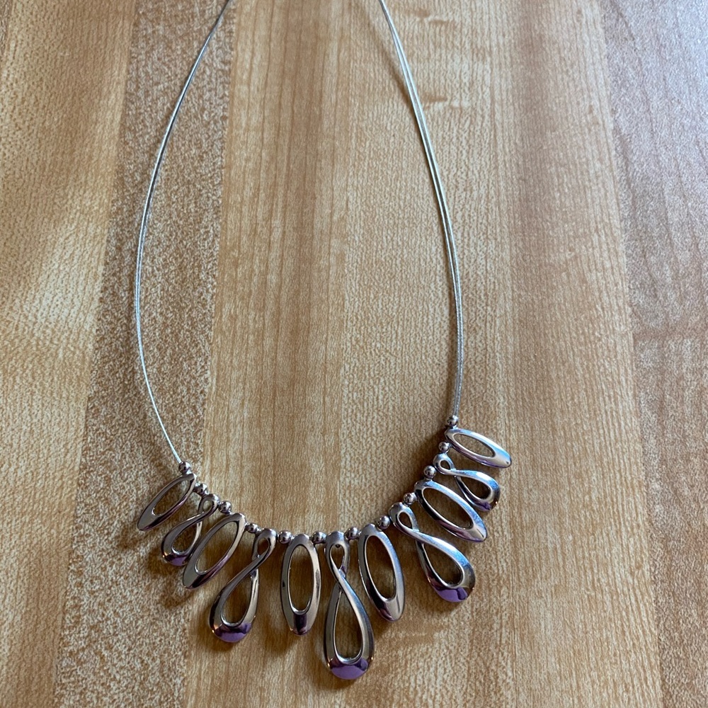 Silver necklace
